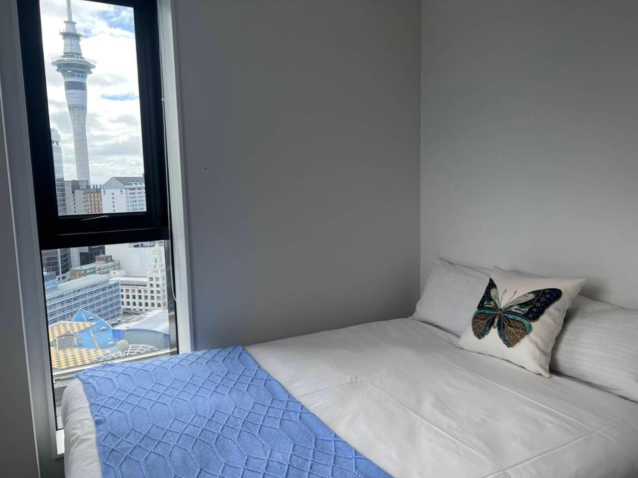 Stunning 3 Bedroom Penthouse Apt In Auckland Cbd Dış mekan fotoğraf
